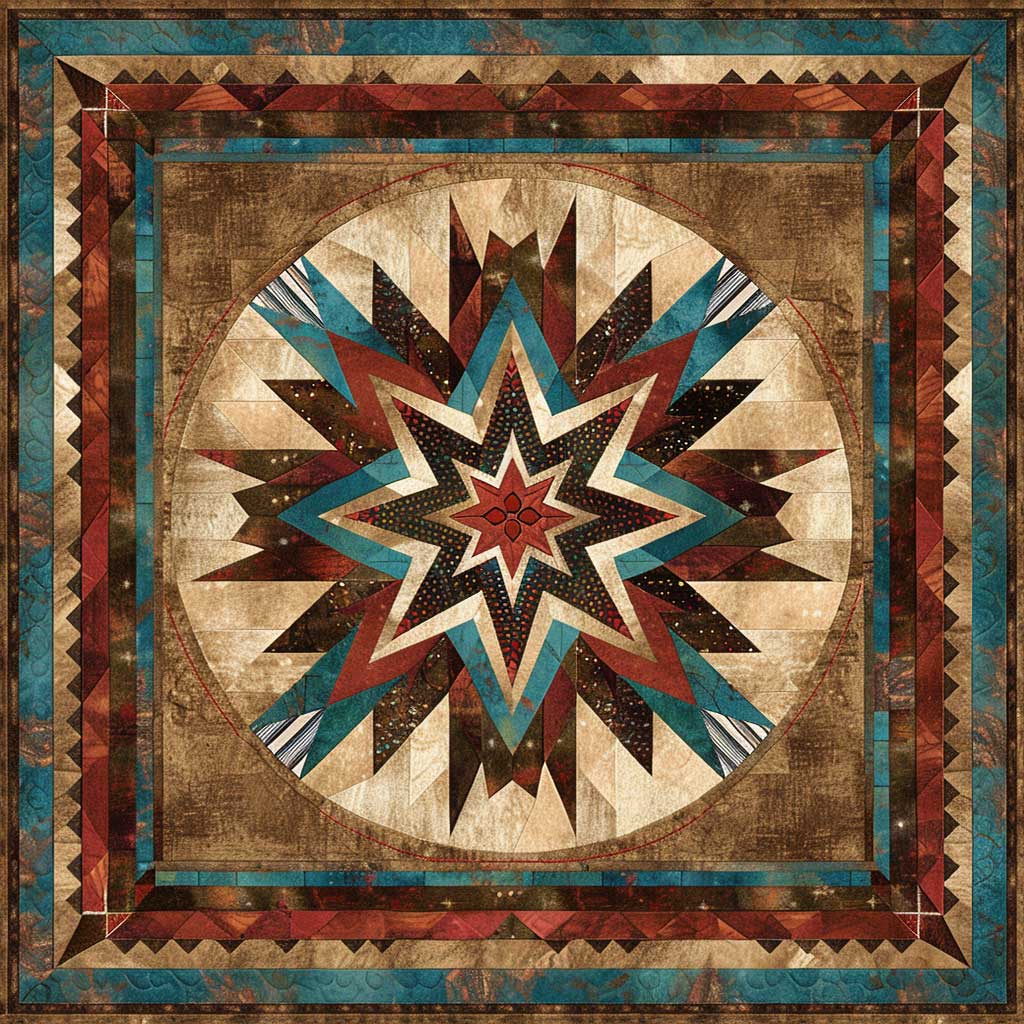 Native American Star Quilt Blanket Winter Blanket Snowman Gifts For Adults
