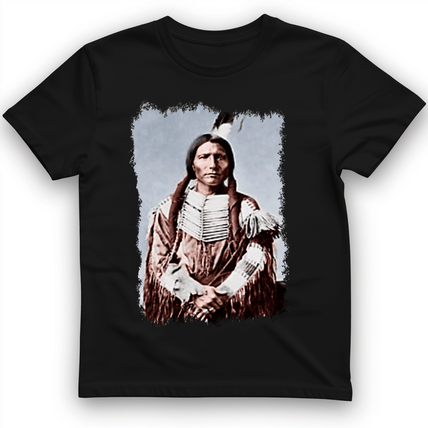 Native American Warrior T-Shirt History Themed Shirt Gifts For Native American Supporters