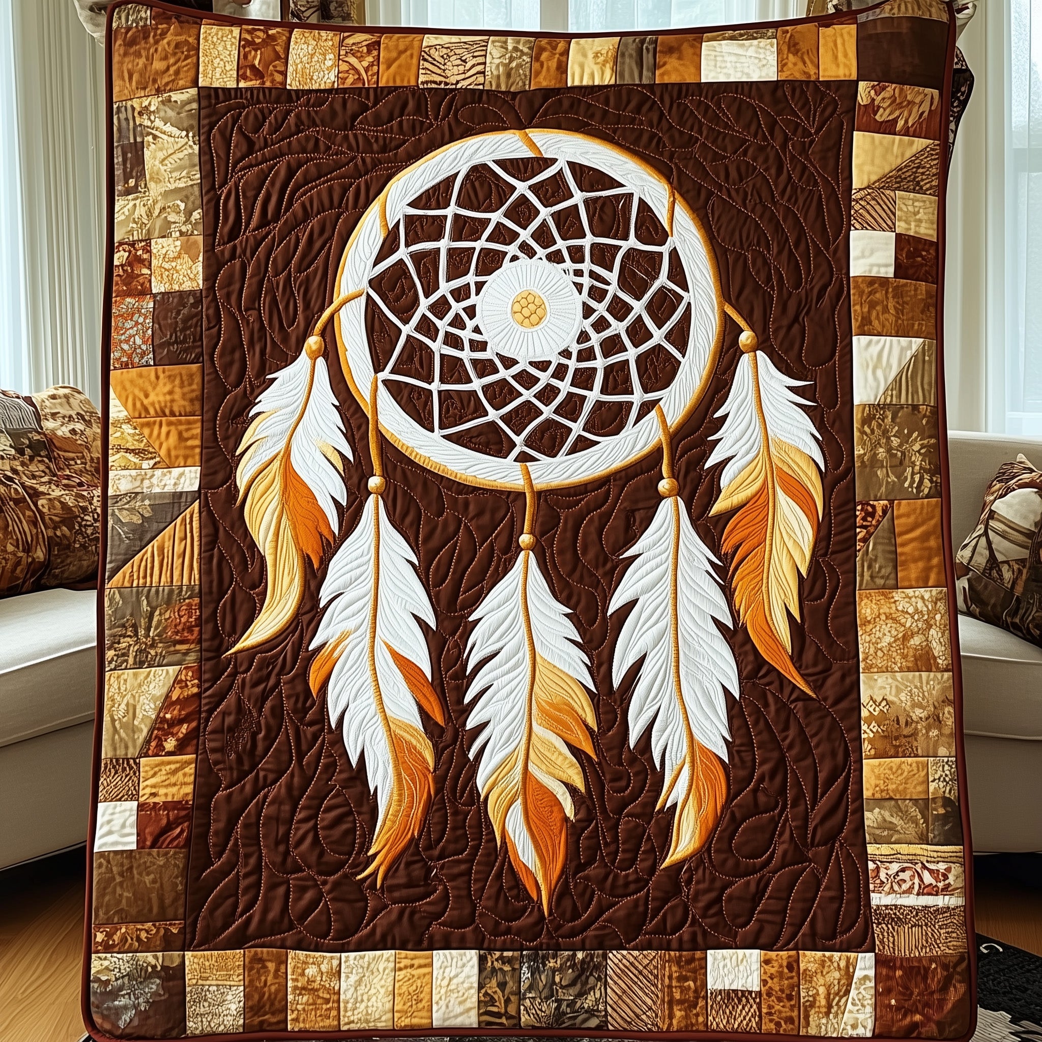 Native Dreams Quilted Blanket Cute Cozy BlanketGifts For Adult Daughters