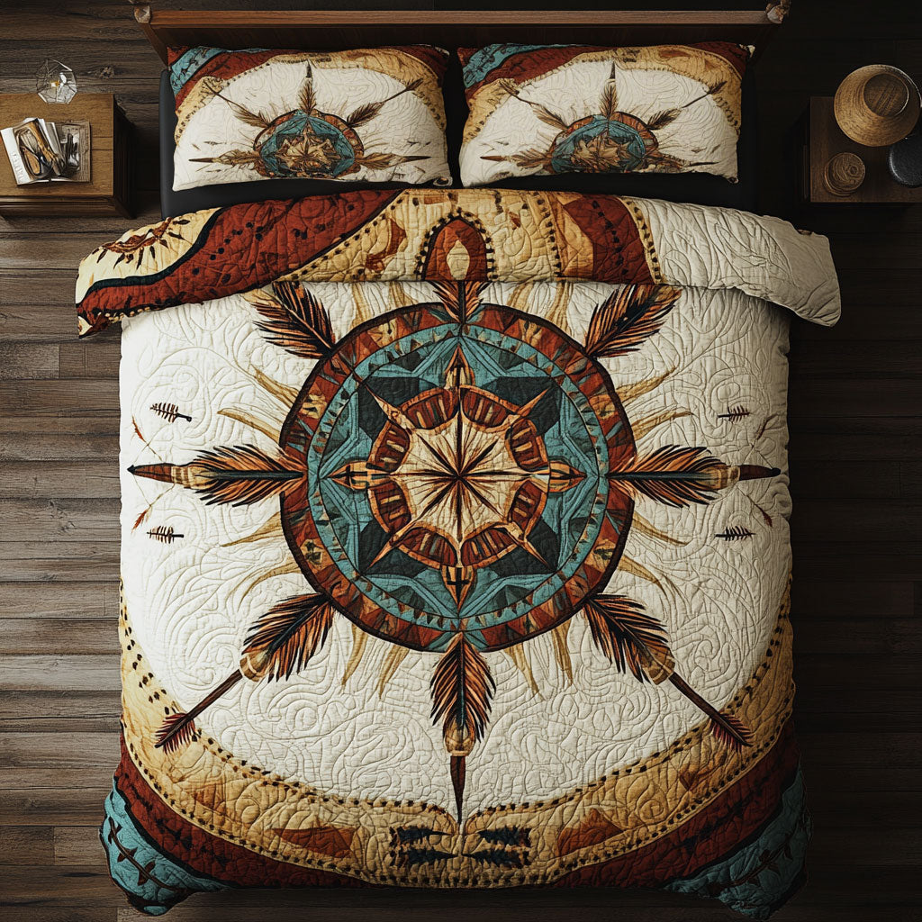 Native Earth Path Duvet Cover Set King Size Bed Set Best Gifts For Men