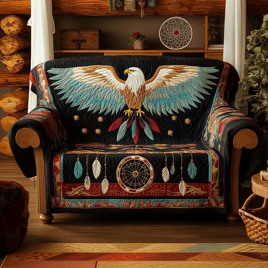 Native Quilted Sofa Cover Large Sofa Cover Useful Gift for Mom