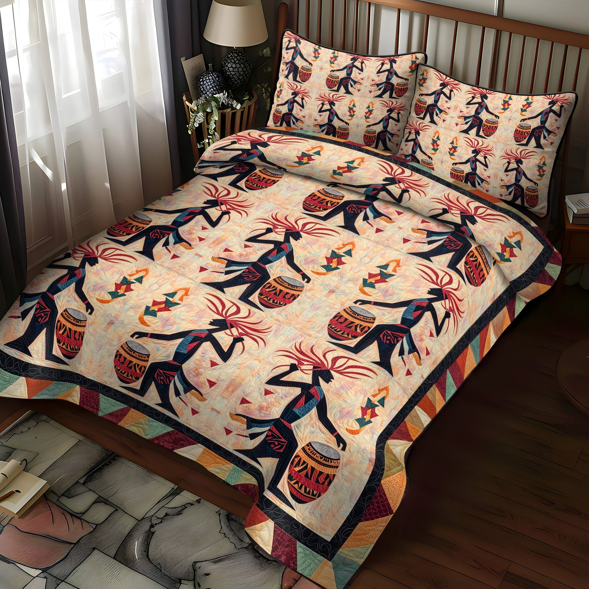 Native Trails Quilted Bedding Set Best Bed Sheet Set Native Gifts For Men