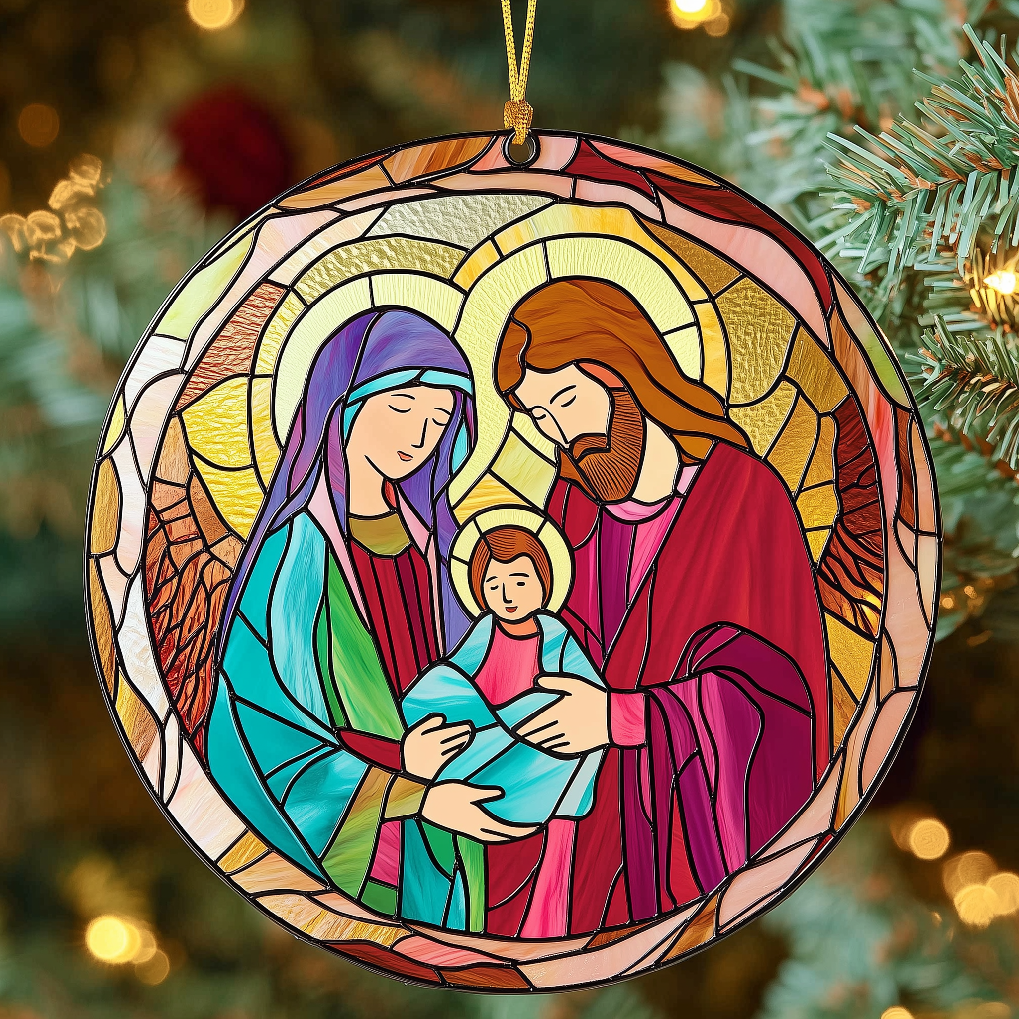 Nativity Acrylic Suncatcher Ornament Christmas Ornament for Mom