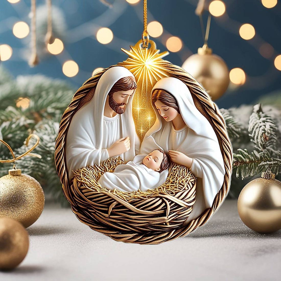 Nativity Scene Christmas Ornament Best Xmas Presents Ideas For Grandmothers