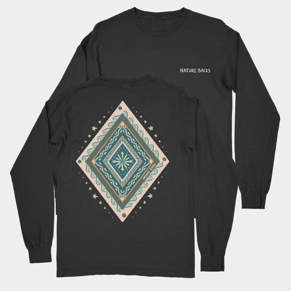 Nature Backs Merch Star Portal New Moon Long Sleeve T-Shirt Birthday Gift For Son