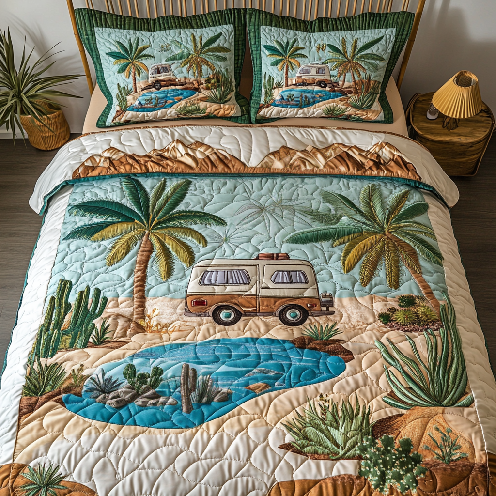 Nature Bound Quilted Bedding Set Bedspread Set Gifts For People With Campers
