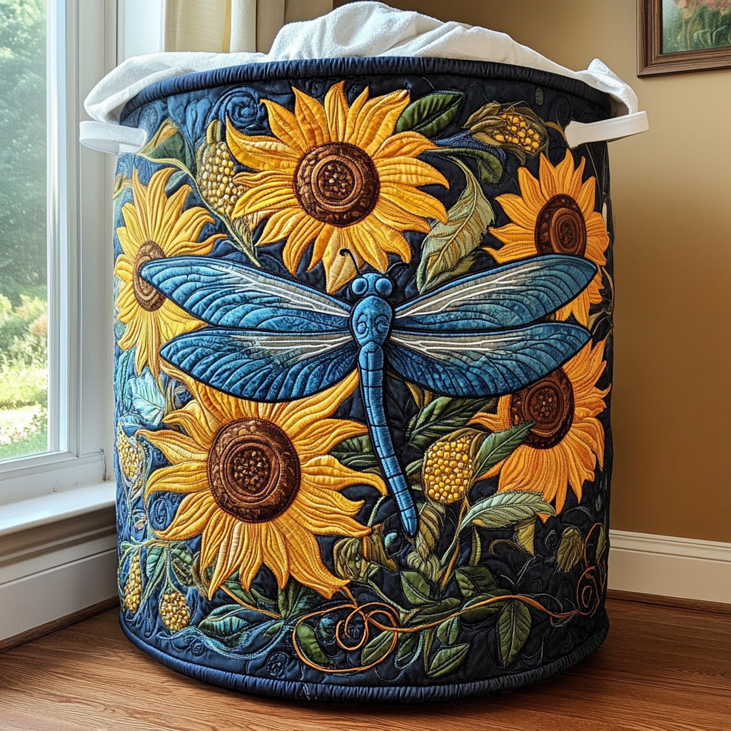 Nature Glow Quilted Laundry Basket Perfect Gift For Your House