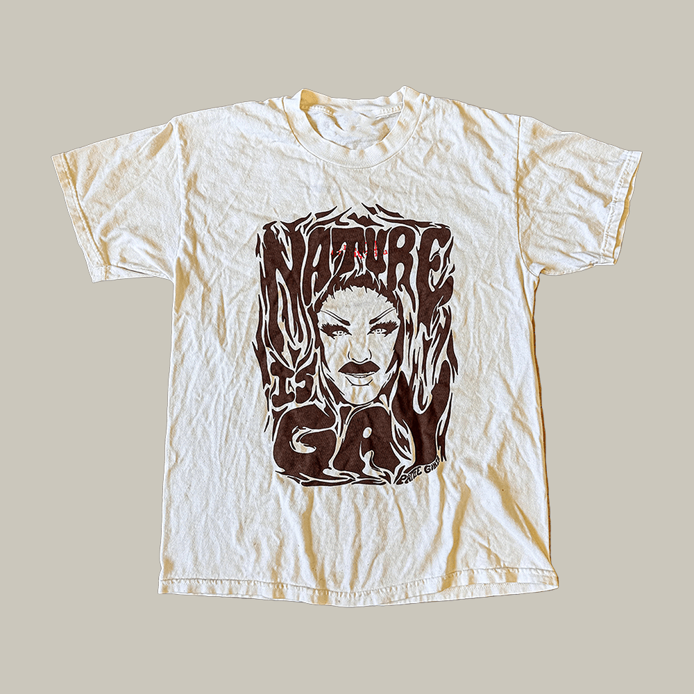 Nature Is Gay T-Shirt Queer Hiking Community Shirt Good Gift For Him