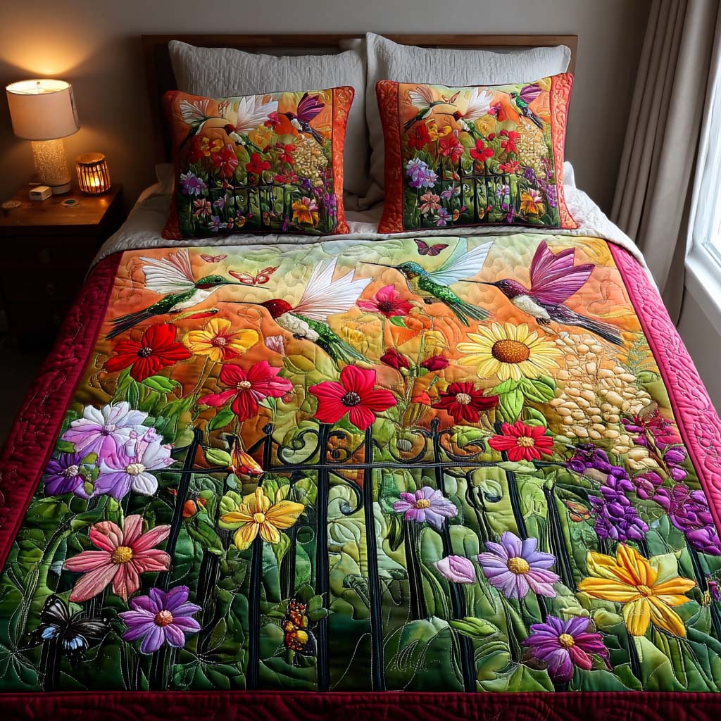 Nature Kiss Quilted Bedding Set Soft and Cozy Bedding Set for Comfortable Sleep