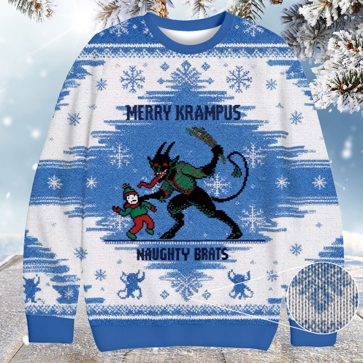 Naughty Brats Christmas Ugly Sweater Christmas Gift Ideas For Her