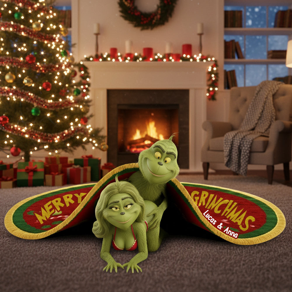 Naughty Green Couples Shaped Doormat - Personalized Gifts For Couples - Funny Gift Ideas For Christmas Party Game Naughty Green Couples Shaped Doormat - Personalized Gifts For Couples - Funny Gift Ideas For Christmas Party Game