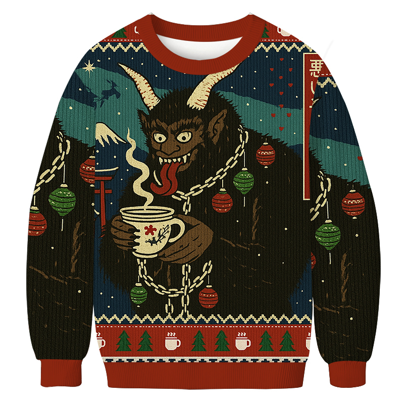 Naughty List Christmas Ugly Sweatshirt Holiday Lounge Wear Top Gift Ideas Naughty List Christmas Ugly Sweatshirt Holiday Lounge Wear Top Gift Ideas