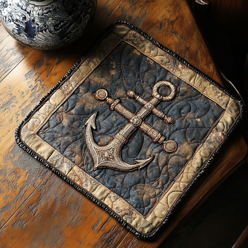 Nautical Haven Quilted Place Mat Christmas Decor Presents For Sea Lovers