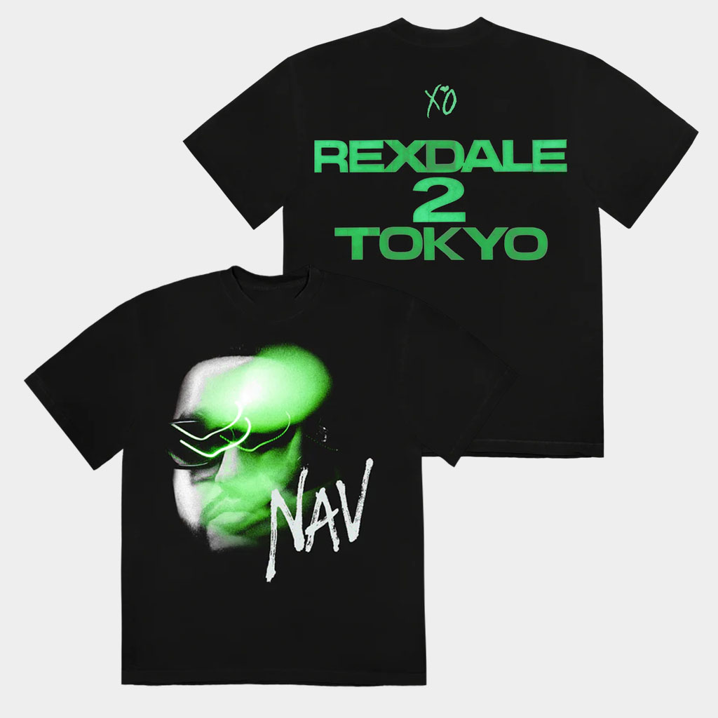NAV Music Merch 2026 Rexdale 2 Tokyo T-Shirt Birthday Gifts For Music Lovers NAV Music Merch 2026 Rexdale 2 Tokyo T-Shirt Birthday Gifts For Music Lovers