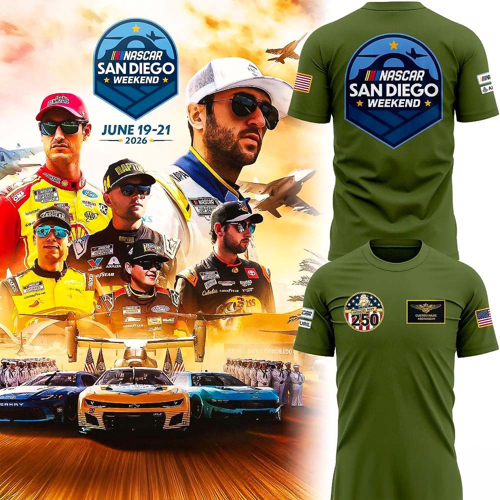 Navy250 NASCAR San Diego Weekend T Shirt Best Gift For Racing Fans