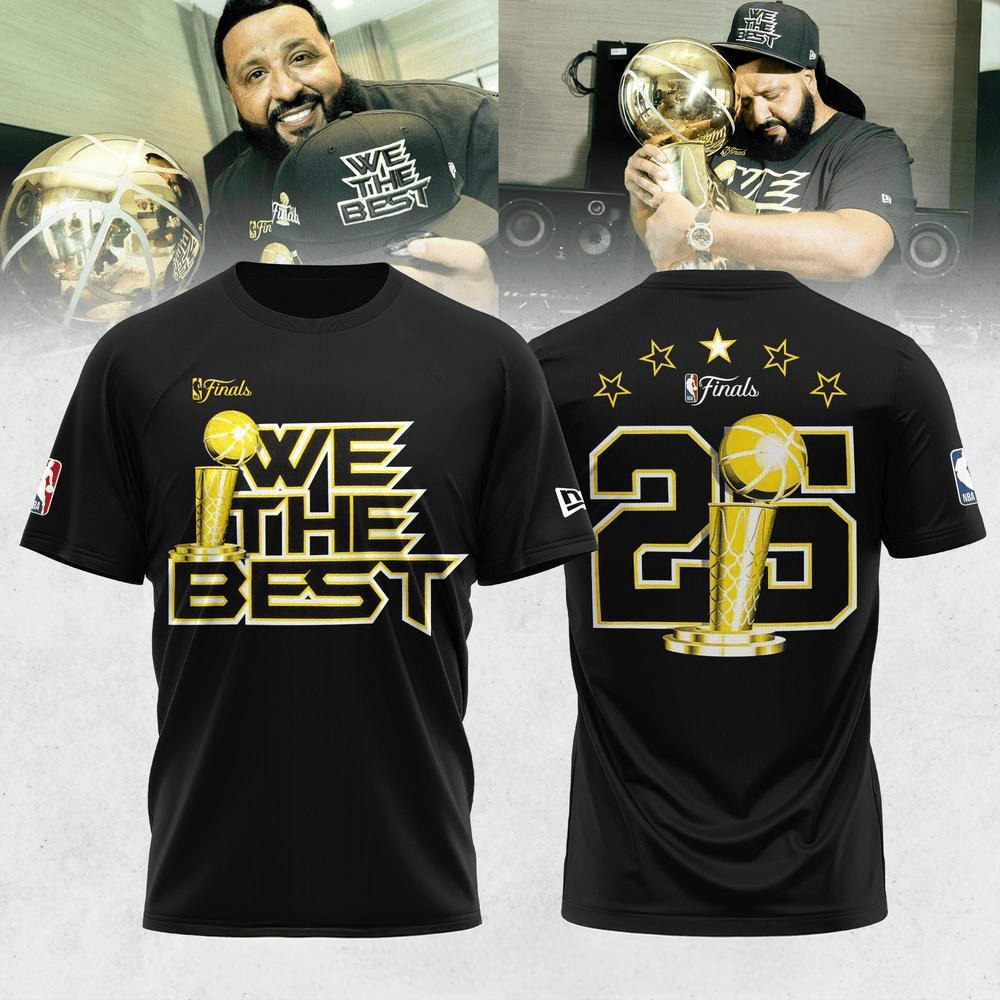 NBA Finals x DJ Khaled We the Best Special T-Shirt Gift For Fan Lover
