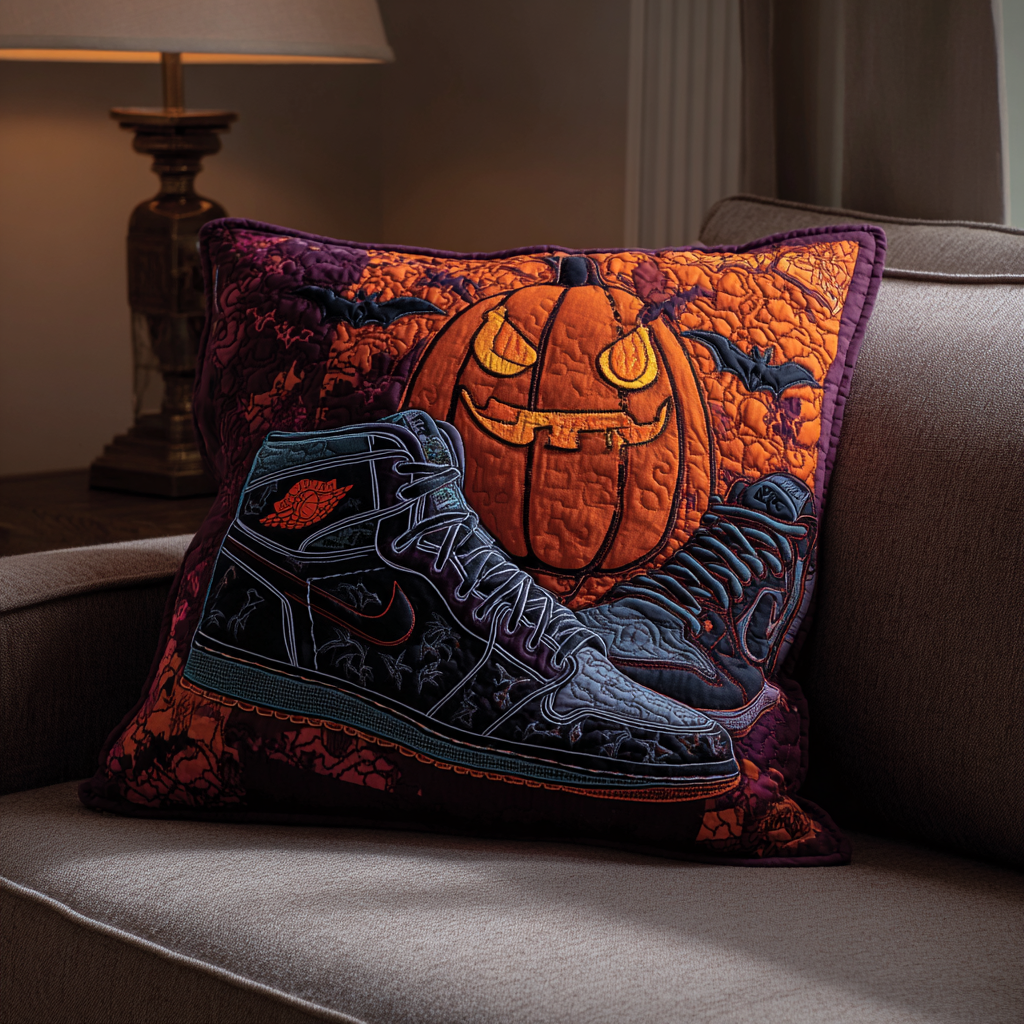 NBA Halloween Quilted Pillow Case Basketball Cushion Cover Fan Gift Merch
