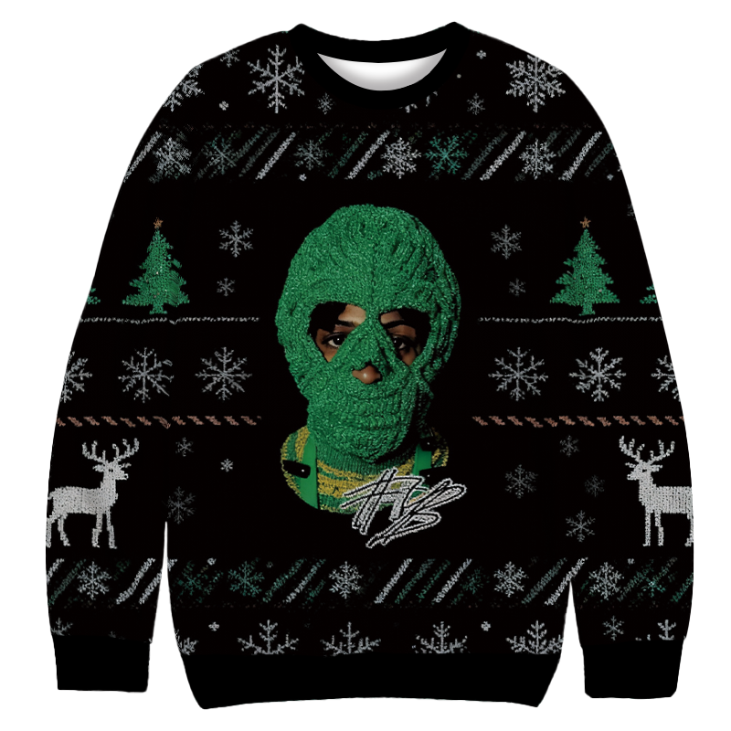 NBA Youngboy Big Face Masa Christmas Ugly Sweatshirt Holiday Lounge Wear Top Gift Ideas NBA Youngboy Big Face Masa Christmas Ugly Sweatshirt Holiday Lounge Wear Top Gift Ideas