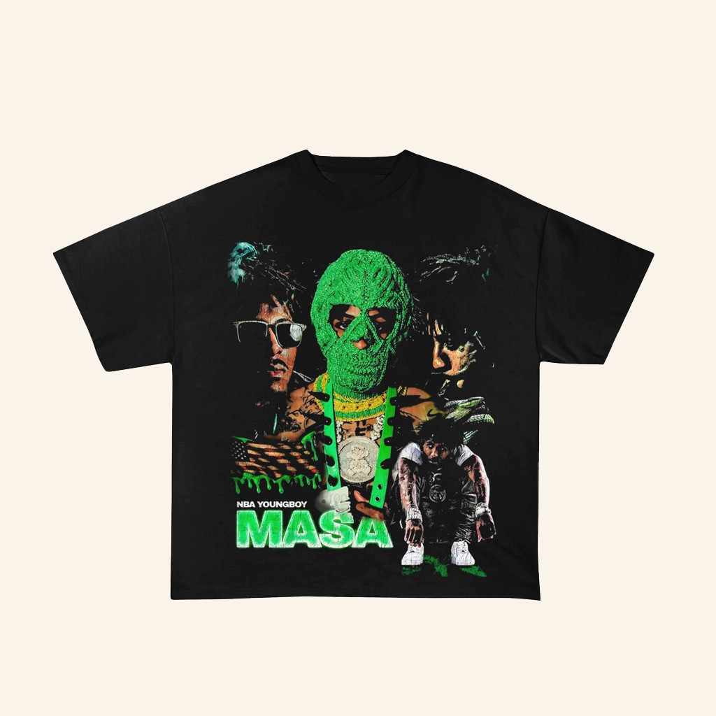 NBA Youngboy Masa Tour 2025 T-Shirt Fan Merch Gifts For Music Lovers NBA Youngboy Masa Tour 2025 T-Shirt Fan Merch Gifts For Music Lovers