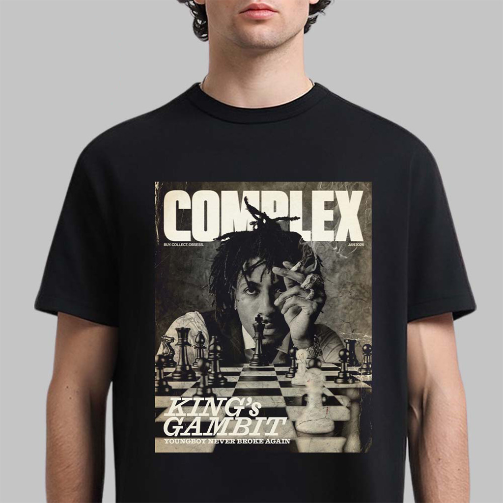 NBA Youngboy On The Cover Of Complex Magazine King's Gambit January 2026 Issue T-Shirt