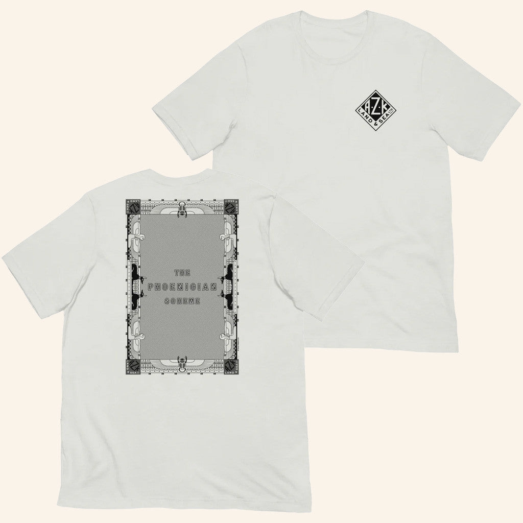 NBC Merch The Phoenician Scheme Azk T-Shirt Gifts For Dudes