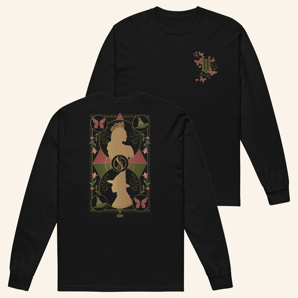 NBC Merch Wicked Enchanted Elements Elphaba And Glinda Long Sleeve T-Shirt Friends Gift NBC Merch Wicked Enchanted Elements Elphaba And Glinda Long Sleeve T-Shirt Friends Gift