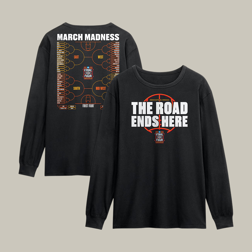 NCAA Men's Basketball Tournament Long Sleeve Shirt March Madness Bracket Apparel