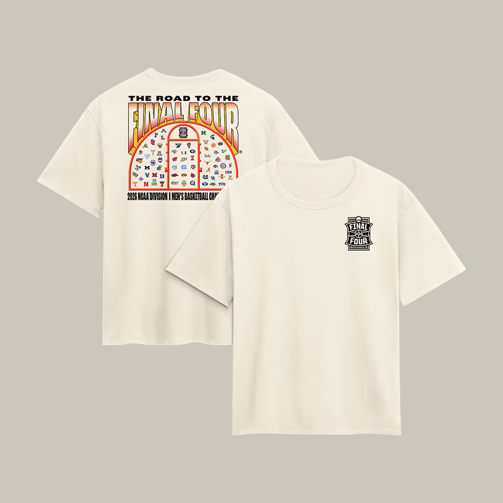 NCAA Men's Basketball Tournament T-Shirt March Madness Final Four Clothing Line