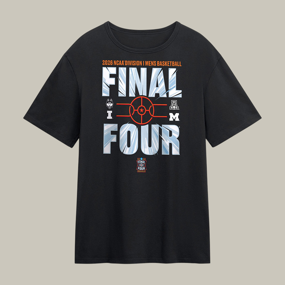 NCAA Men's Basketball Tournament T-Shirt March Madness Final Four Merch Gift For Fans