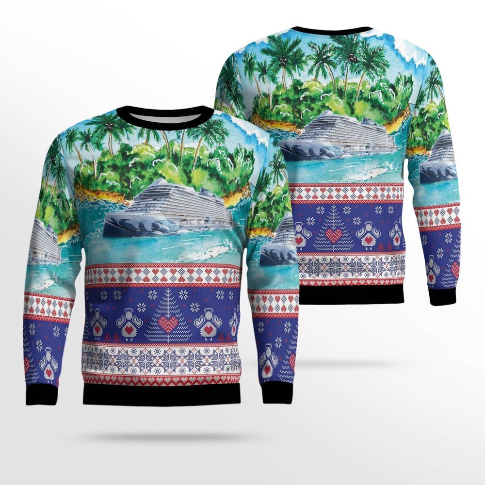 NCL Norwegian Cruise Line Norwegian Prima Christmas Sweater Christmas Unisex Sweaters Gift For Christmas