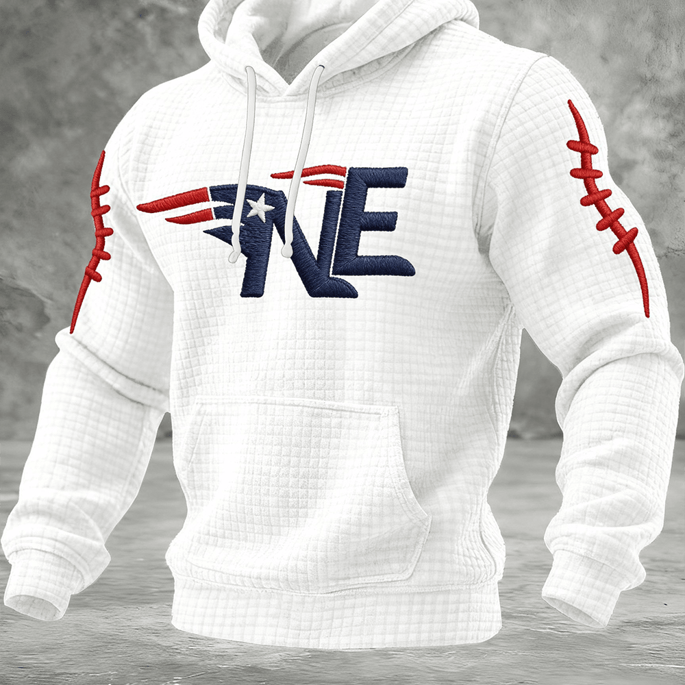 NE Football Hoodie New England Patriots Apparel Gift For Football Players
