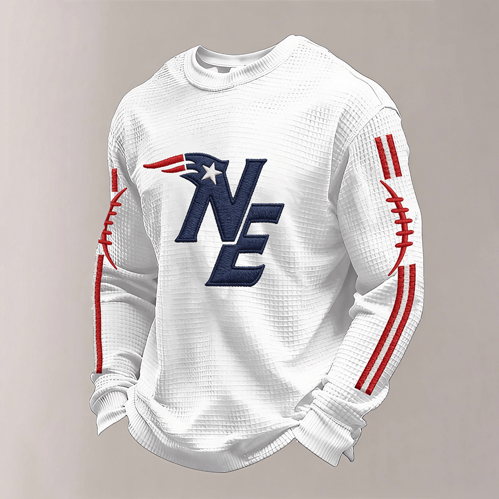 NE New England Patriots Long Sleeve Shirt Game Day Football Merchandise