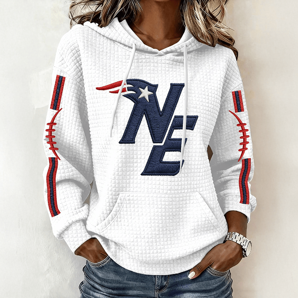 NE Patriots Football Hoodie Game Day Clothing Unique Gift For Girlfriend