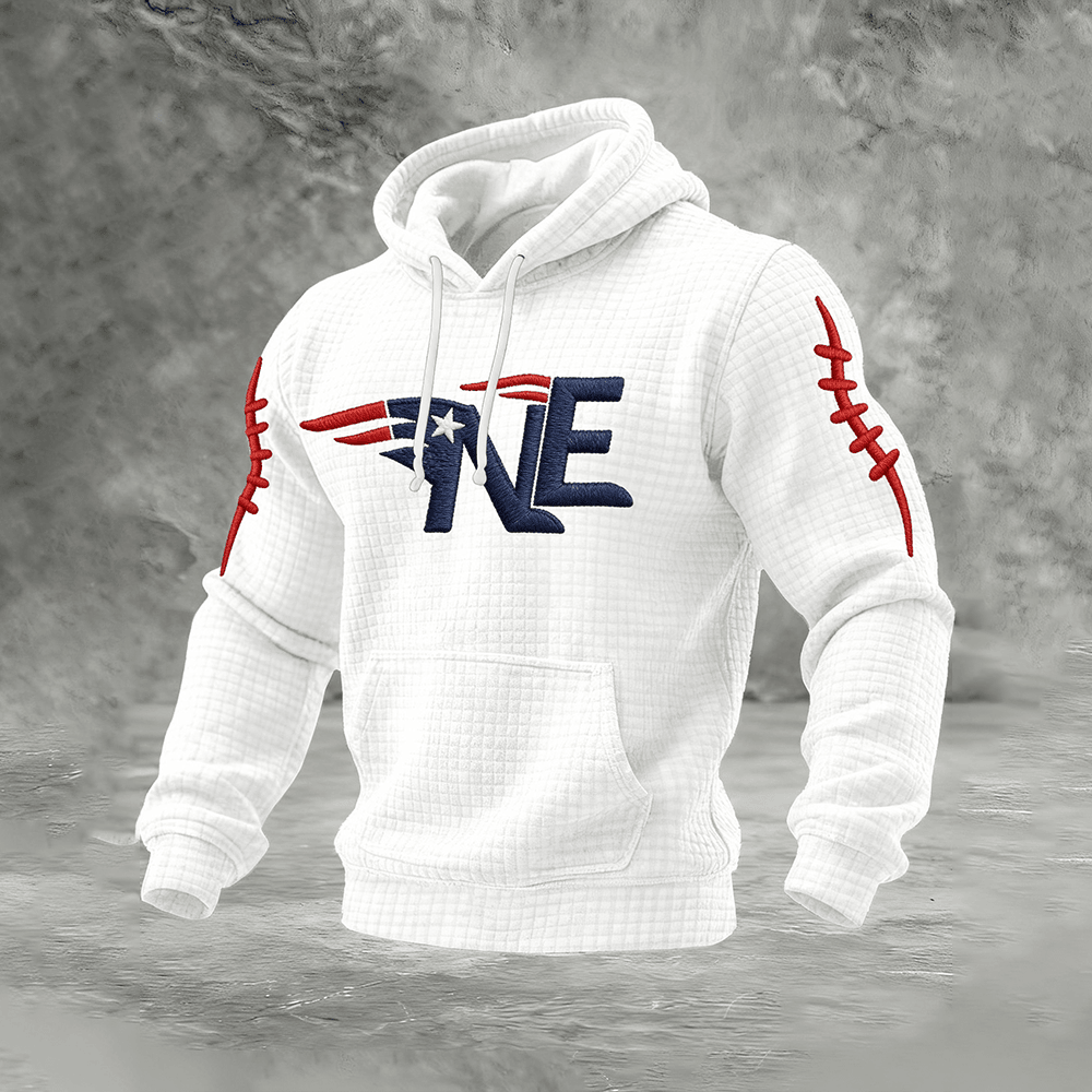 NE Patriots Football Hoodie New England Football Apparel Football Gear