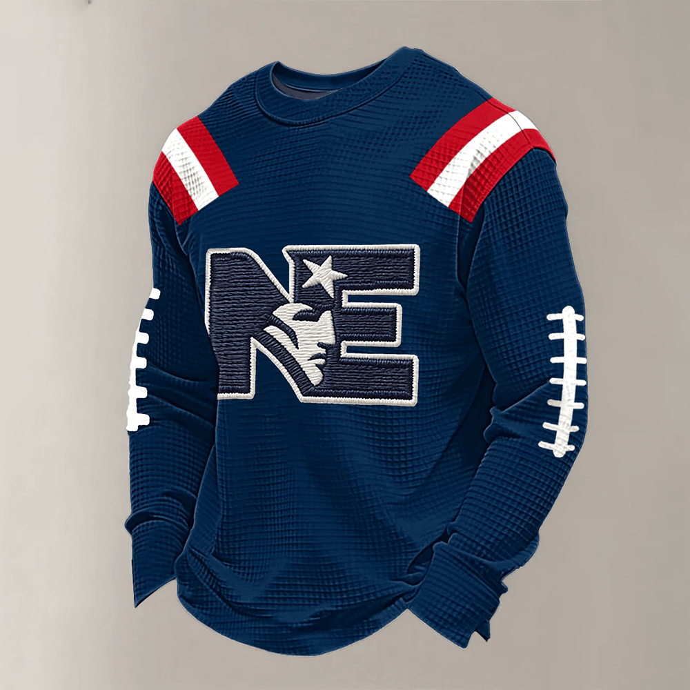 NE Patriots Football Long Sleeve Shirt Patriots Football Clothing Best Fan Gear