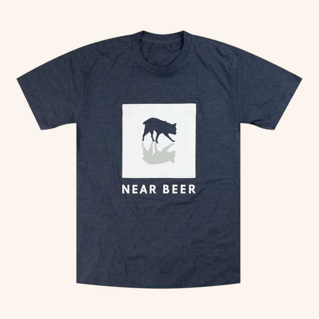 Near Beer Merch Dog Face T-Shirt Birthday Gift Ideas For Him Near Beer Merch Dog Face T-Shirt Birthday Gift Ideas For Him