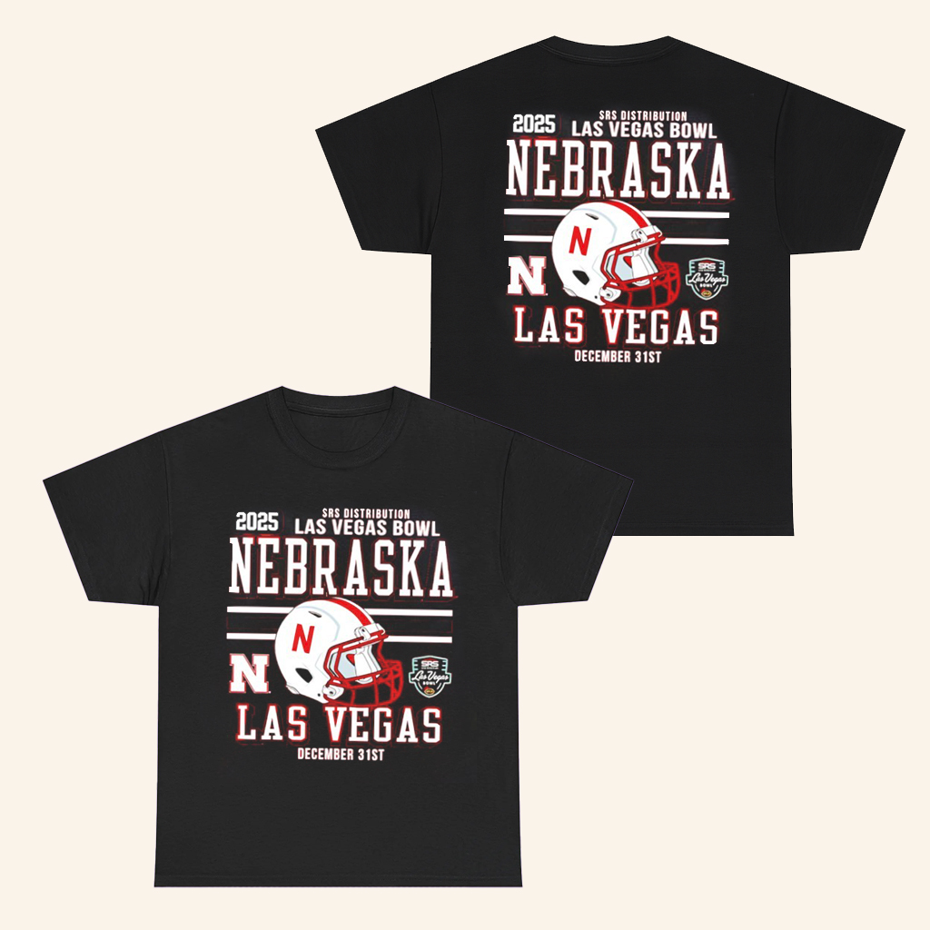 Nebraska Football 2025 Las Vegas Bowl T-Shirt Nebraska Football Merch Gifts For Brothers Nebraska Football 2025 Las Vegas Bowl T-Shirt Nebraska Football Merch Gifts For Brothers