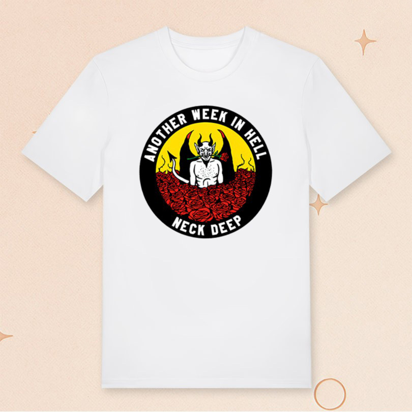 Neck Deep Merch Another Week In Hell T-Shirt Gifts For Music Fans