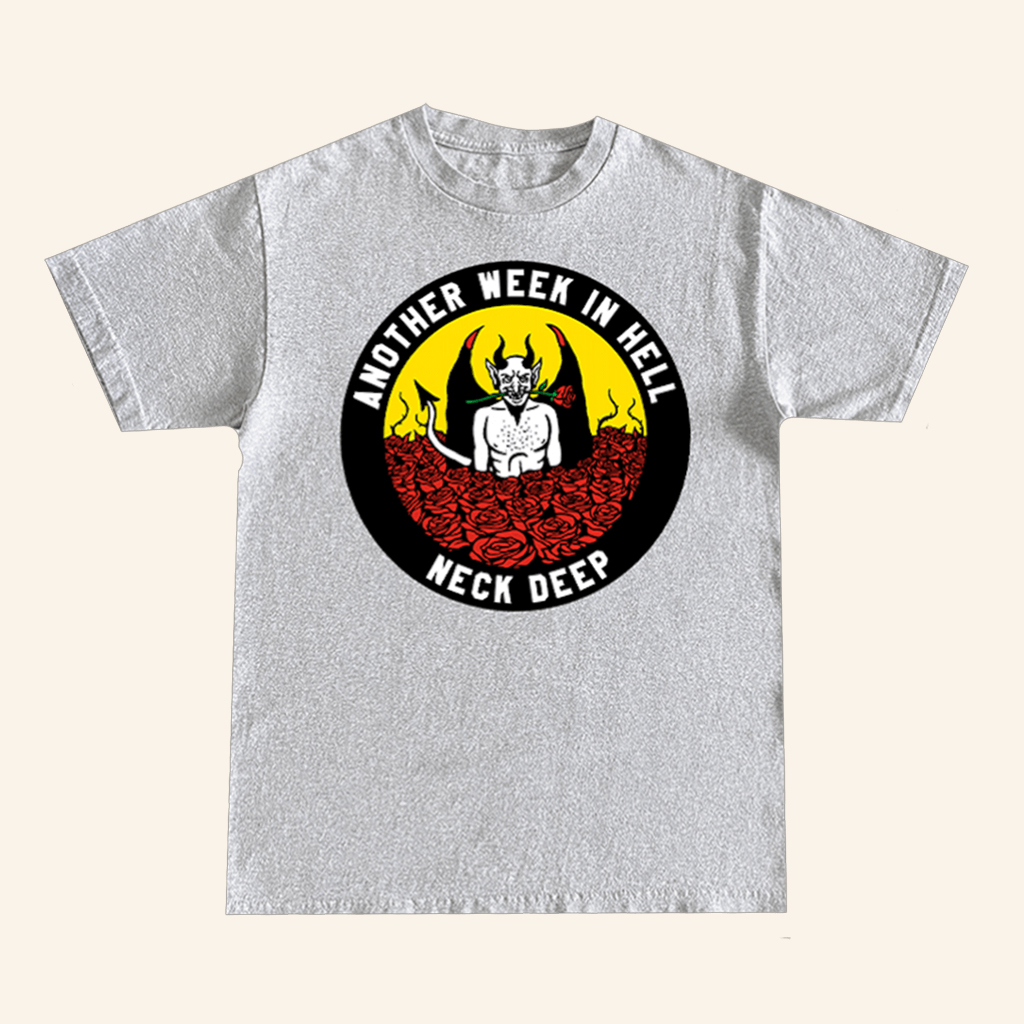 Neck Deep Merch Another Week In Hell T-Shirt Presents For Music Lovers