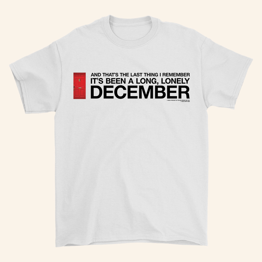Neck Deep Merch December White T-Shirt Neck Deep Shirt Gifts For Music Fans