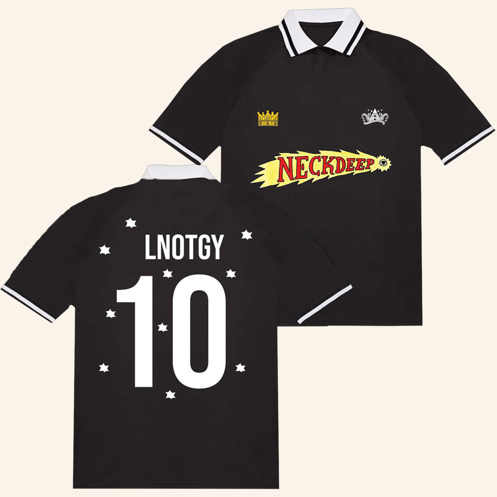 Neck Deep Merch LNOTGY 10 Polo Shirt Gifts For Music Enthusiasts