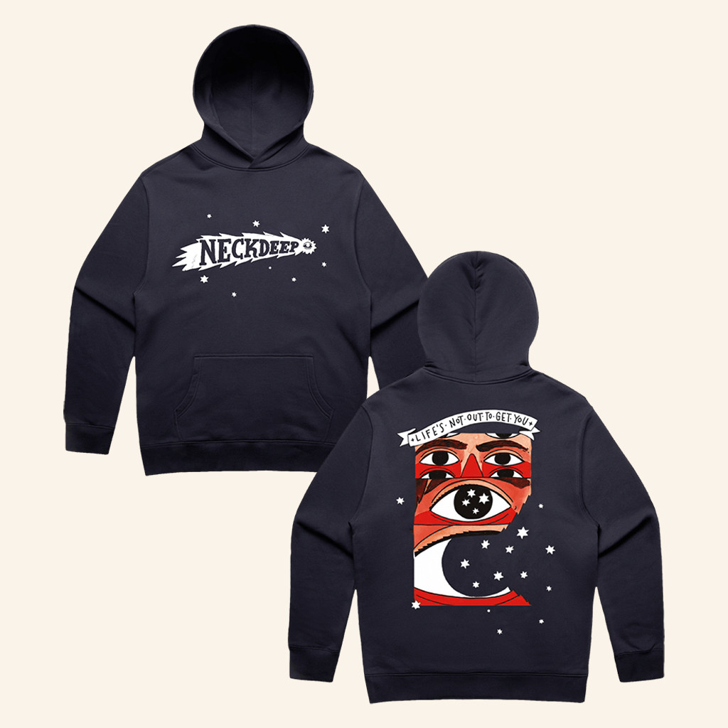 Neck Deep Merch LNOTGY Hoodie Music Lover Gift Ideas For Him