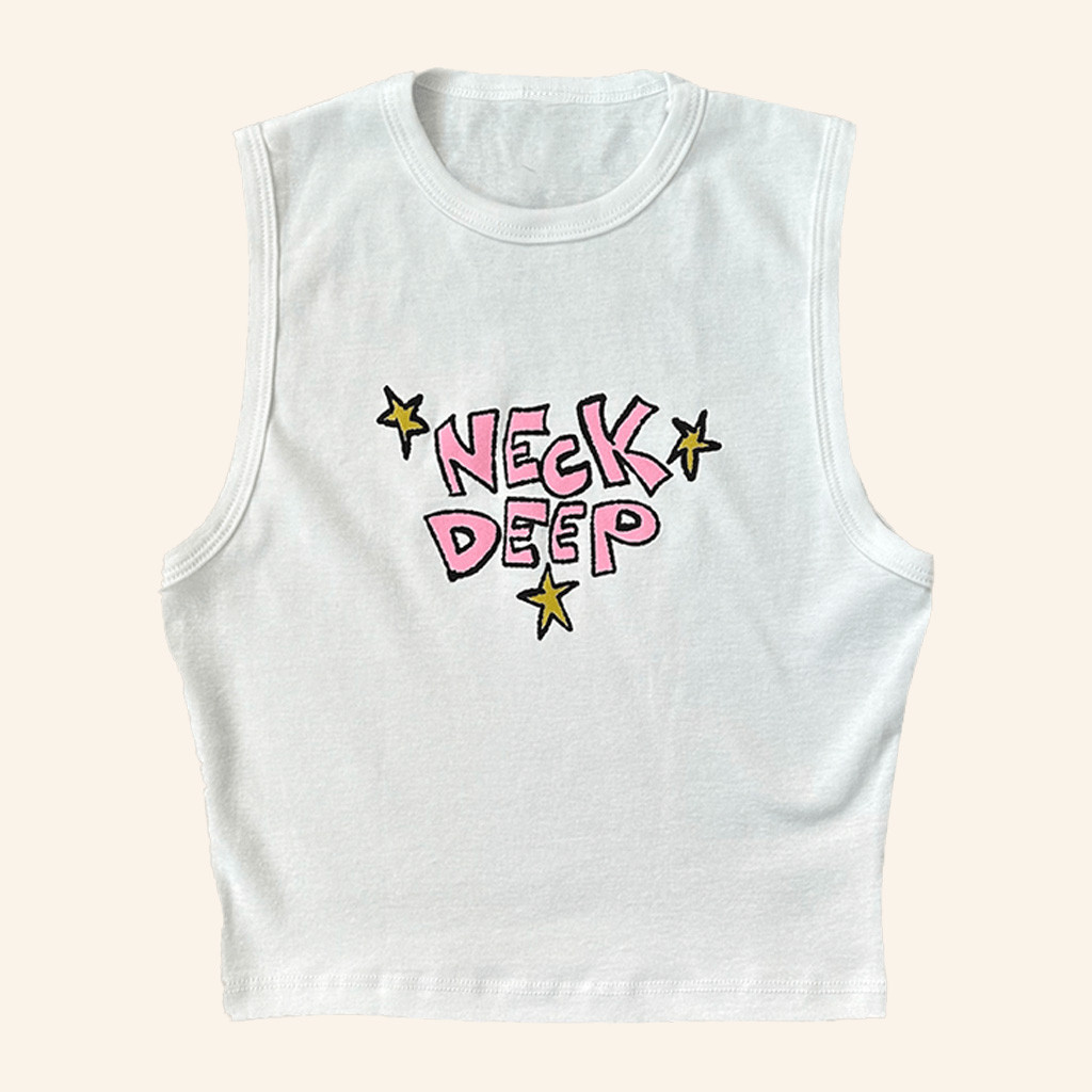 Neck Deep Merch Neck Deep Star Tank Top Best Gifts For Sisters