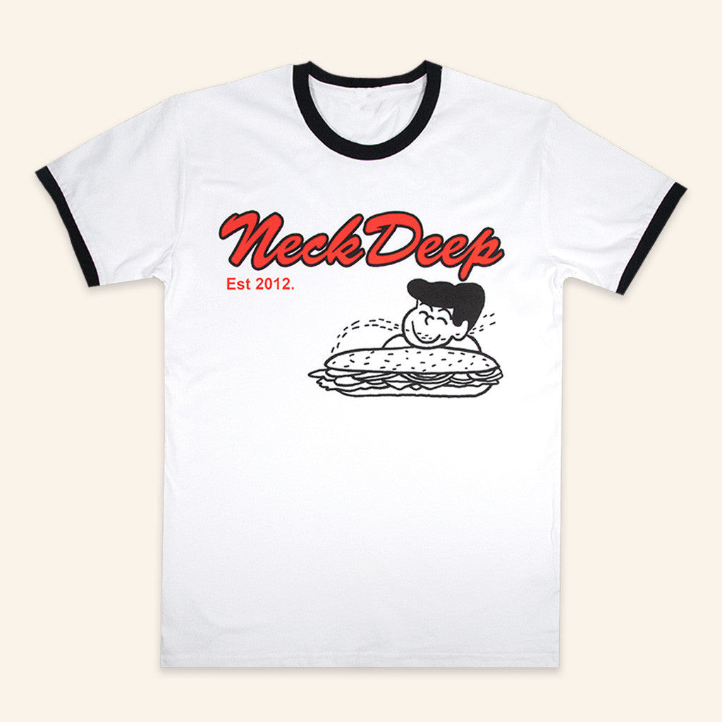 Neck Deep Merch Sub Ringer T-Shirt Good Gifts For Boyfriend Neck Deep Merch Sub Ringer T-Shirt Good Gifts For Boyfriend