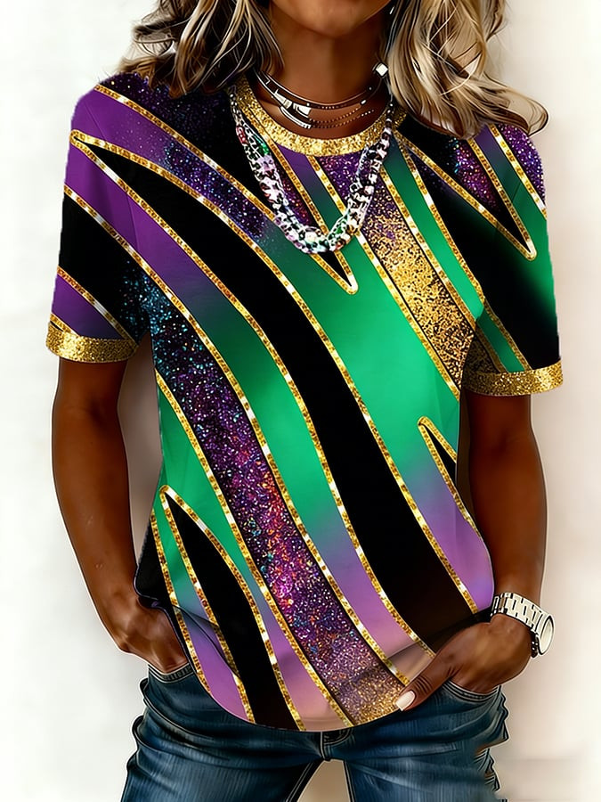 Necklace Mardi Gras Shirt Mardi Gras Womens Clothing Gift Ideas For Girlfriend