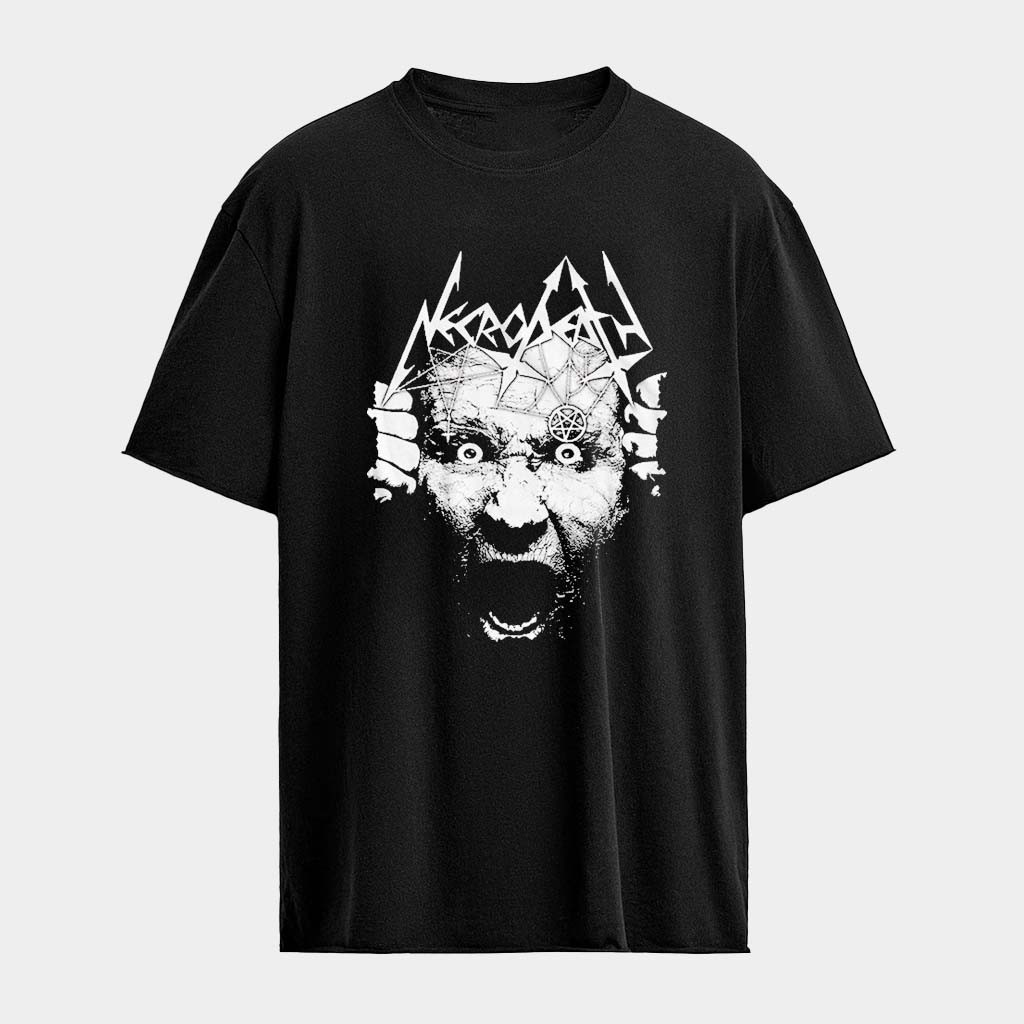 Necrodeath Transformer Treatment T-Shirt Necrodeath Merch Gifts For Band Fans