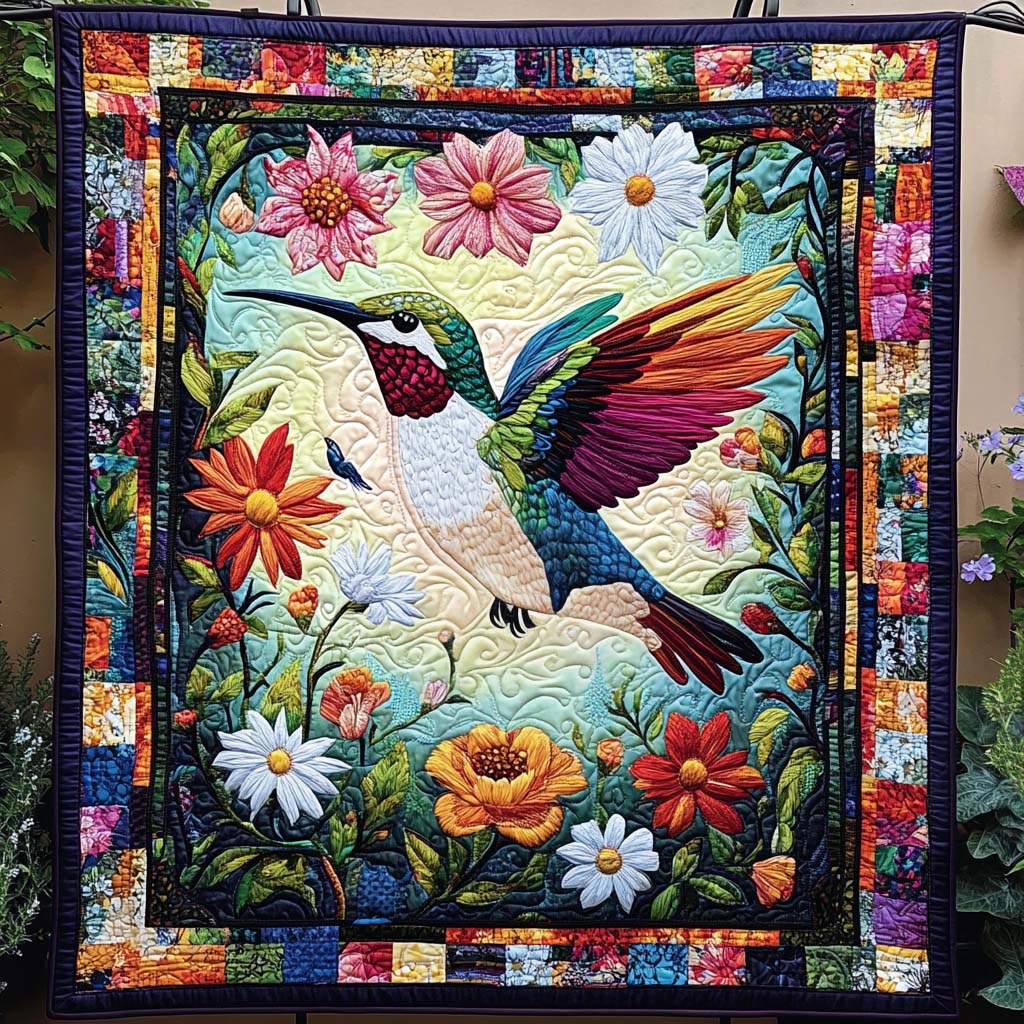 Nectar Dance Quilted Blanket Gift Ideas For Bird Lovers