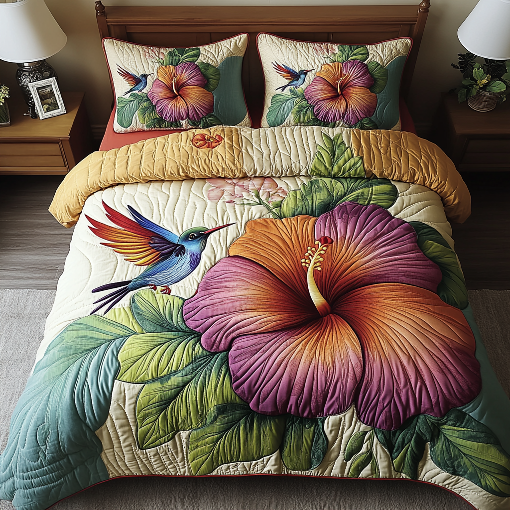 Nectar Dreams Quilted Bedding Set Summer Duvet Covers Father's Day Gifts For Husband