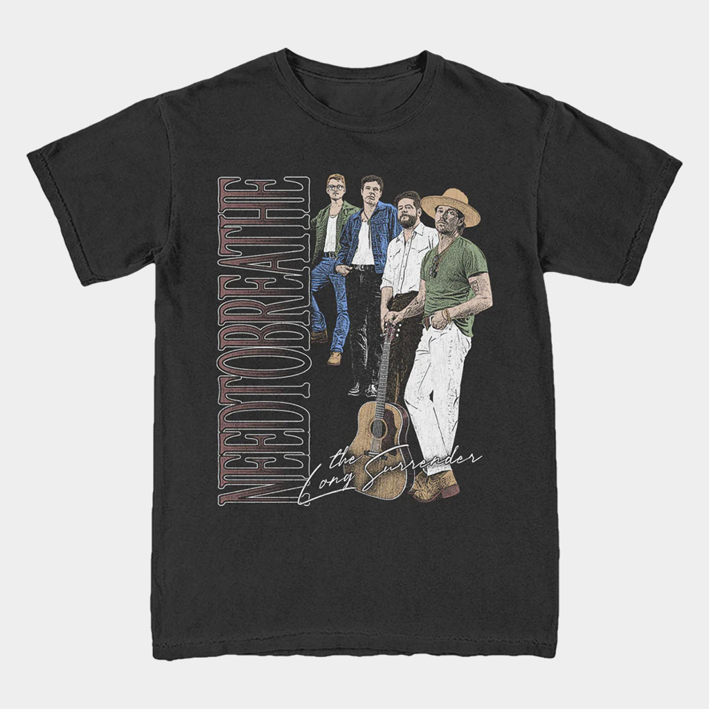 NEEDCO Merch Throwback T-Shirt Needtobreathe Shirt Birthday Gift For Dad