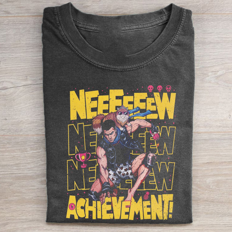 Neeew Achievement T-Shirt Dungeon Crawler Carl Tee Gifts For Men
